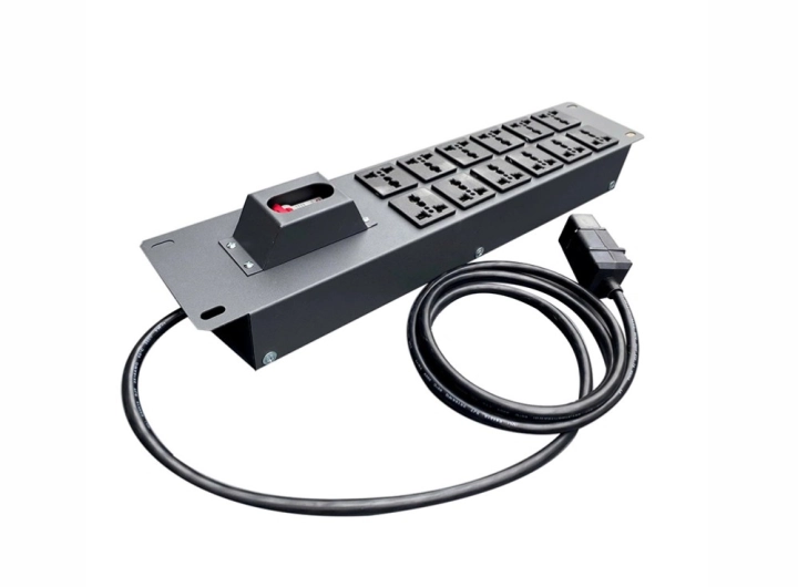 Thanh nguồn PDU 12 ổ cắm đa năng 20A UNR-P12M20/2U