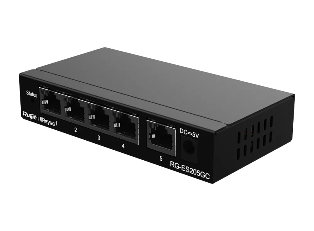 RG-ES205GC ảnh hãng nhìn chéo từ bên phải