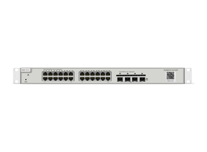 Switch Layer 3 Ruijie RG-NBS5100-24GT4SFP, ảnh mặt trước của hãng