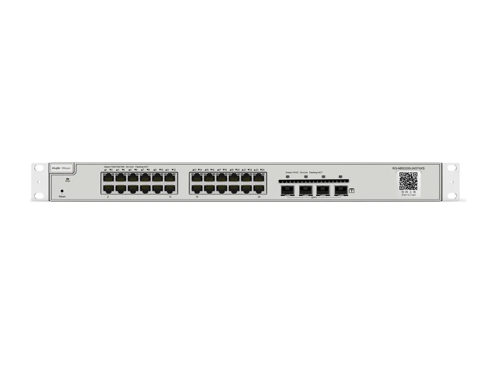 Switch Ruijie RG-NBS3200-24GT4XS, ảnh mặt trước của hãng