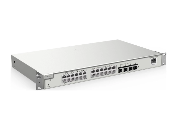 RG-NBS3200-24GT4XS nhìn chéo từ phía trước
