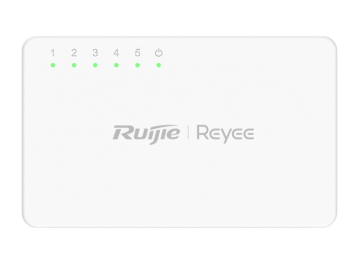 Mặt trên switch RG-ES05F, ảnh hãng