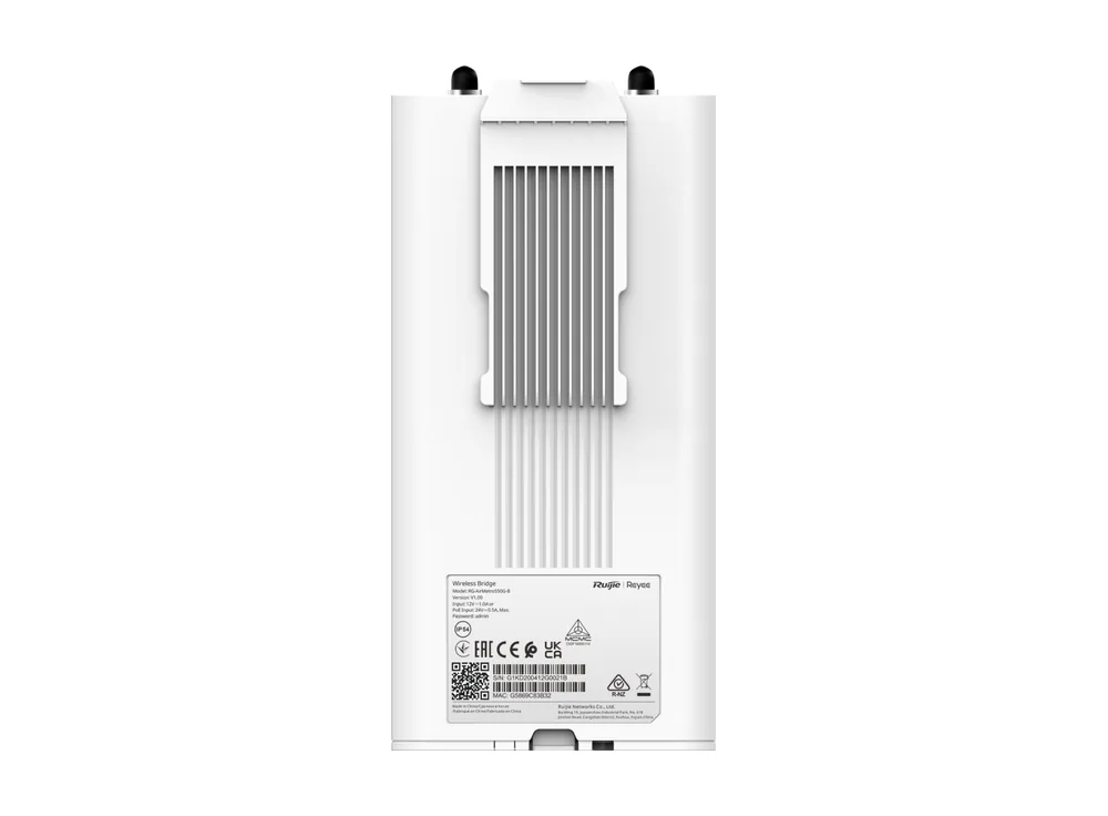 Mặt sau RG-AirMetro550G-B, ảnh hãng Ruijie