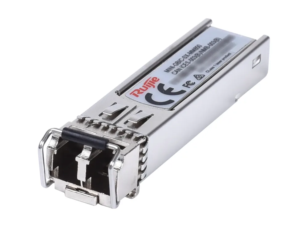 MINI-GBIC-SX-MM850 của Ruijie nhìn chéo từ phía trước