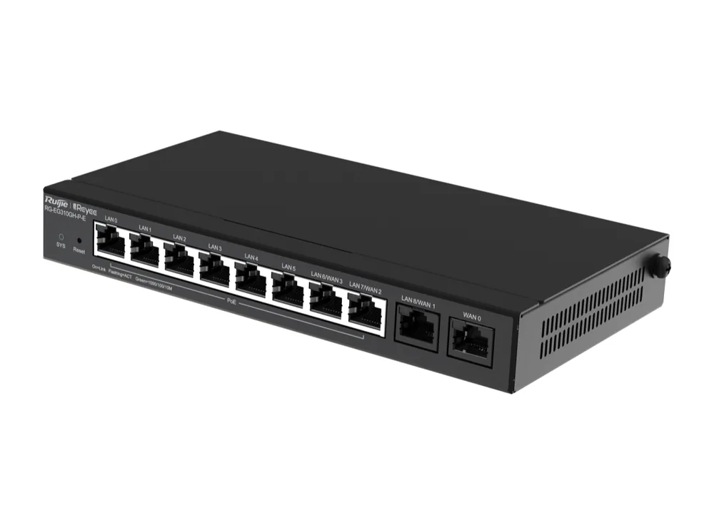 RG-EG310GH-P-E ở một góc chụp khác, ảnh hãng Ruijie