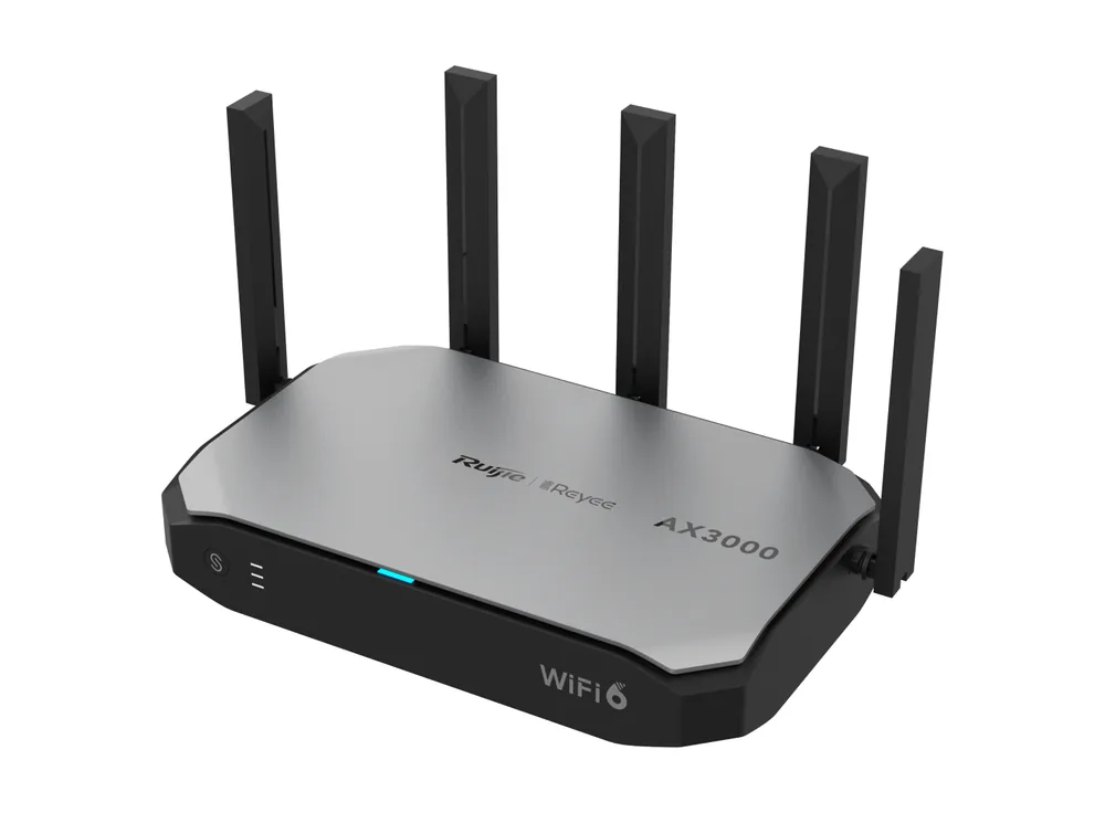 Router Ruijie RG-EG105GW-X nhìn chéo từ trên, ảnh hãng