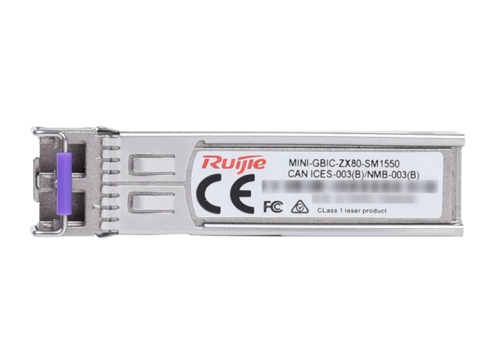 Module SFP Ruijie MINI-GBIC-ZX80-SM1550 1550 nm 80 km, ảnh hãng