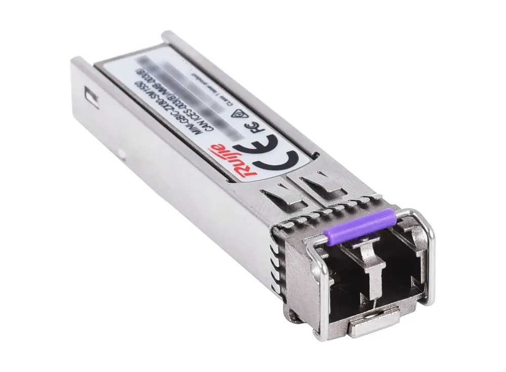MINI-GBIC-ZX80-SM1550 nhìn chéo, đầu LC kép