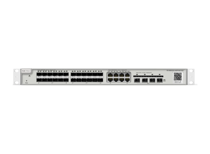 Switch Ruijie RG-NBS5200-24SFP/8GT4XS Layer 3, 24 SFP, 8 combo, 4 SFP+