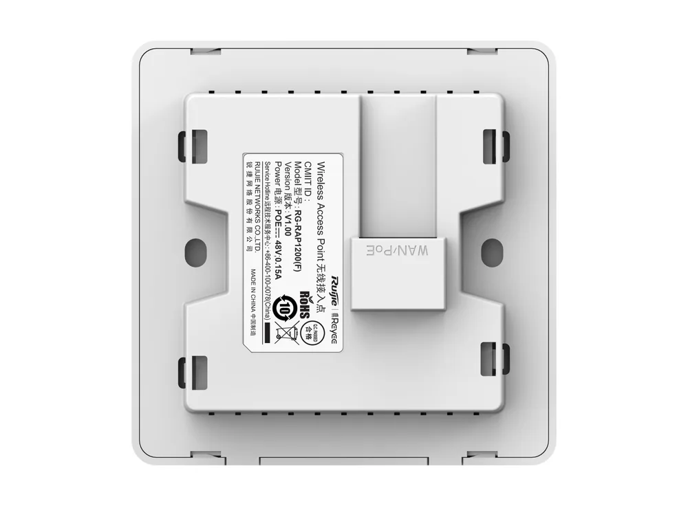 Mặt sau RG-RAP1200(F), ảnh hãng Ruijie