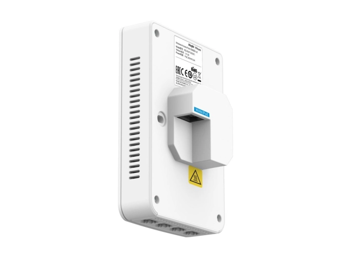 Mặt sau RG-RAP1200(P) nhìn chéo, ảnh hãng