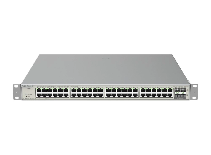 Switch Ruijie RG-NBS5200-48GT4XS-UP Layer 3, 48 cổng PoE, 4 cổng SFP+