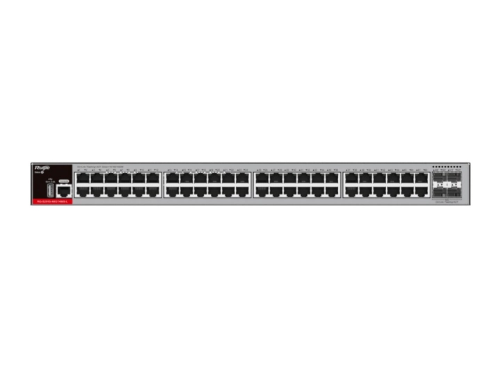 RG-S2915-48GT4MS-L mặt trước nhìn thẳng, ảnh hãng