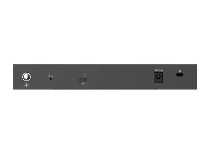 Mặt sau switch RG-ES210GS-P, ảnh hãng