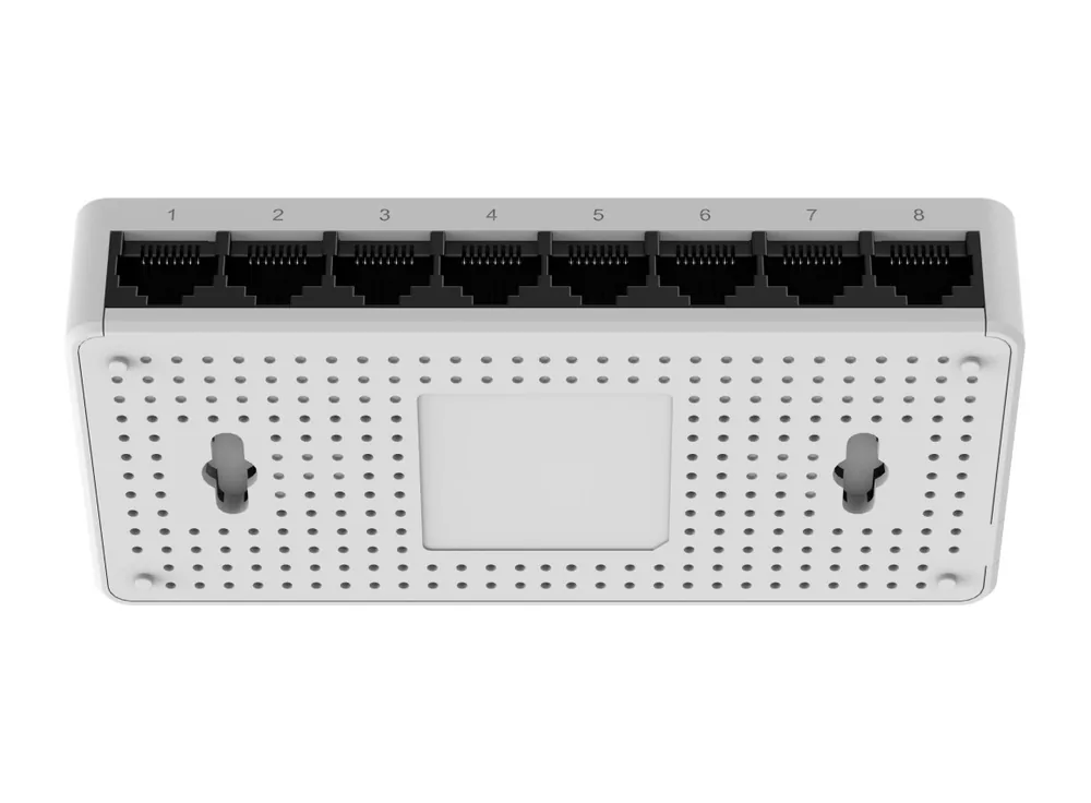 Mặt đáy switch RG-ES08G-L, ảnh hãng