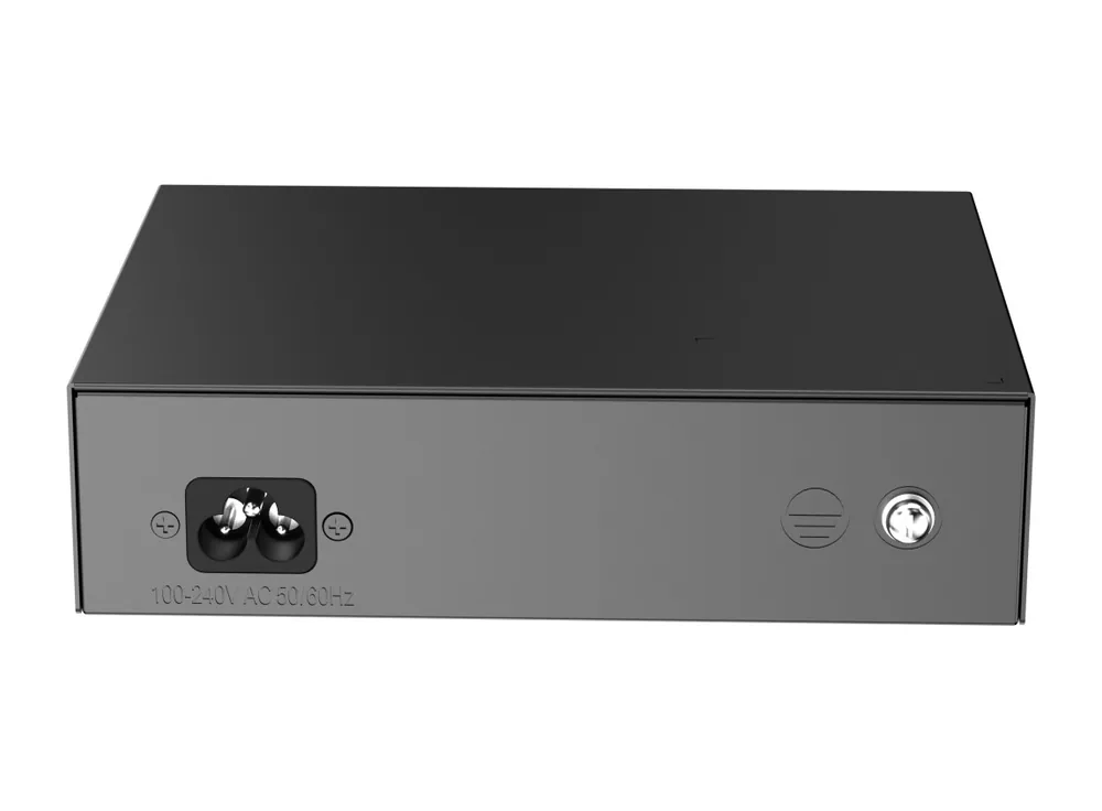Mặt sau switch RG-ES110F-P, ảnh hãng