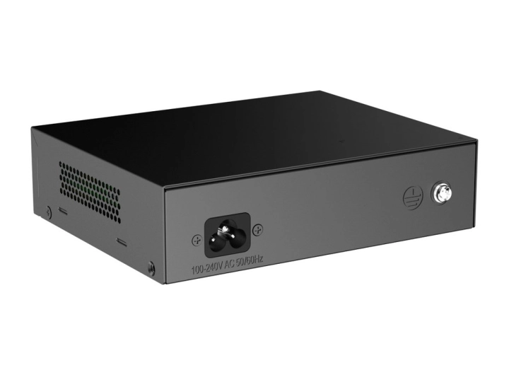 Switch Reyee RG-ES110FG-P, mặt sau nhìn chéo